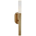 Visual Comfort Signature - KW 2280AB-SG - LED Bath Sconce - Rousseau - Antique-Burnished Brass