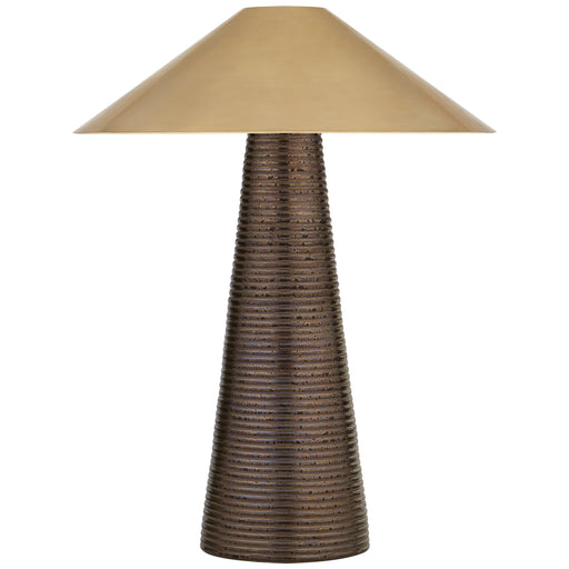 Visual Comfort Signature - KW 3660CBZ-AB - Three Light Accent Lamp - Miramar - Crystal Bronze