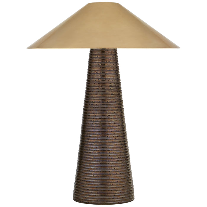 Visual Comfort Signature - KW 3660CBZ-AB - Three Light Accent Lamp - Miramar - Crystal Bronze