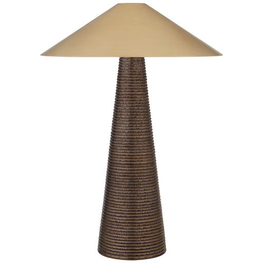 Visual Comfort Signature - KW 3661CBZ-AB - Two Light Table Lamp - Miramar - Crystal Bronze