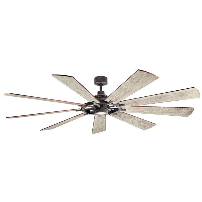 Kichler - 300285WZC - 85"Ceiling Fan - Gentry Xl - Weathered Zinc