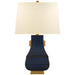 Visual Comfort Signature - CHA 8694MBB/BG-PL - One Light Table Lamp - Kang Jug - Mixed Blue Brown with Burnt Gold