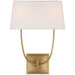 Visual Comfort Signature - CHD 2621AB-L - Two Light Wall Sconce - Venini - Antique-Burnished Brass