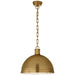Visual Comfort Signature - TOB 5071HAB - Two Light Pendant - Hicks - Hand-Rubbed Antique Brass