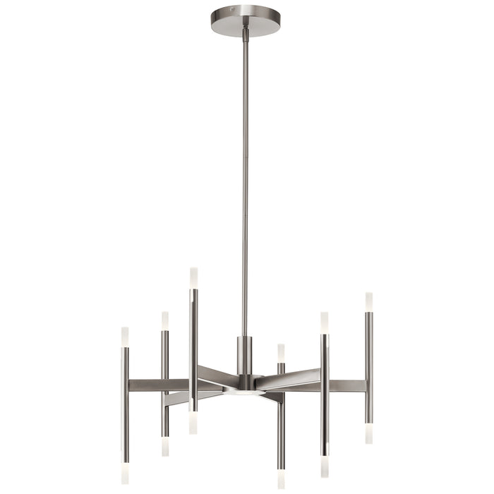 Kichler - 84175 - LED Chandelier - Kizette - Brushed Nickel