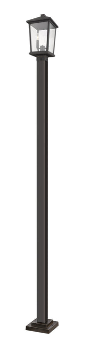 Z-Lite - 568PHBS-536P-ORB - Two Light Outdoor Post Mounted Fixture - Beacon - Oil Rubbed Bronze
