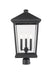 Z-Lite - 568PHXLR-BK - Three Light Outdoor Post Mount Fixture - Beacon - Black
