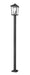 Z-Lite - 568PHXLS-536P-BK - Three Light Outdoor Post Mounted Fixture - Beacon - Black