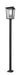 Z-Lite - 571PHXLS-536P-BK - Three Light Outdoor Post Mount - Seoul - Black