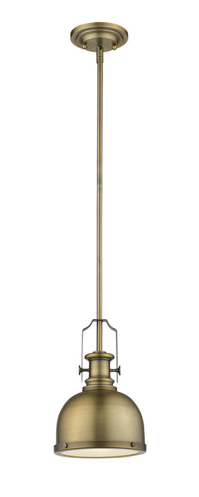 Z-Lite - 725MP-HBR - One Light Pendant - Melange - Heritage Brass