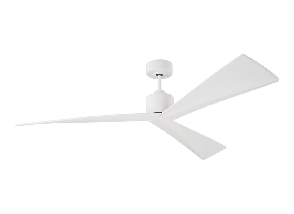 Visual Comfort Fan - 3ADR60RZW - 60``Ceiling Fan - Adler 60 - Matte White