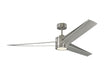 Visual Comfort Fan - 3AMR60BSD - 60``Ceiling Fan - Armstrong 60 - Brushed Steel
