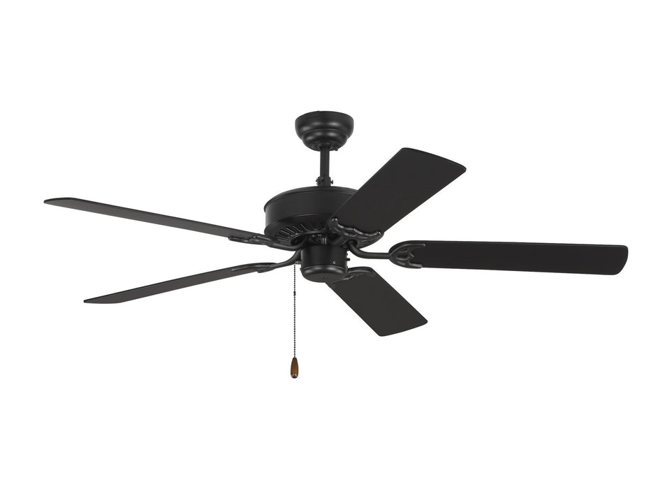 Visual Comfort Fan - 5HV52BK - 52``Ceiling Fan - Haven 52 - Matte Black