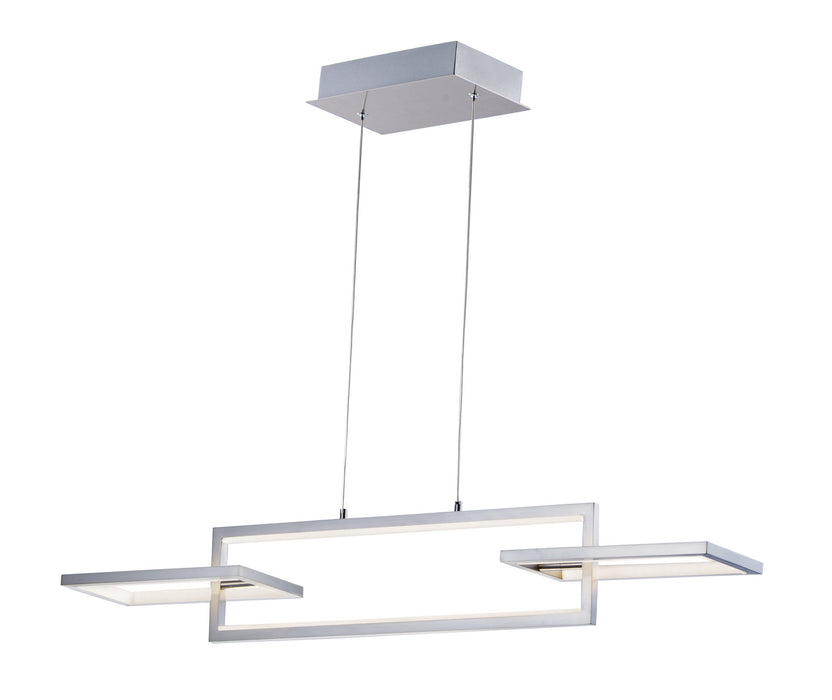 ET2 - E20354-SN - LED Pendant - Link - Satin Nickel