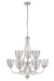 Craftmade - 49929-BNK - Nine Light Chandelier - Serene - Brushed Polished Nickel