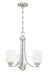 Craftmade - 50523-BNK-WG - Three Light Chandelier - Bolden - Brushed Polished Nickel