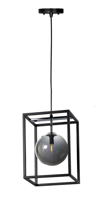 Maxim - 11361MSKBKPC - LED Pendant - Fluid - Black / Polished Chrome