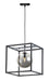 Maxim - 11364MSKBKPC - LED Pendant - Fluid - Black / Polished Chrome