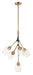 Maxim - 26343CLABBK - LED Pendant - Savvy - Antique Brass / Black