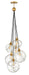 Hinkley - 30306HBR - LED Chandelier - Skye - Heritage Brass