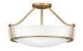 Hinkley - 3221HB - LED Foyer Pendant - Hathaway - Heritage Brass