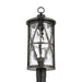 Generation Lighting. - OL15207ANBZ - Three Light Outdoor Post Lantern - Millbrooke - Antique Bronze