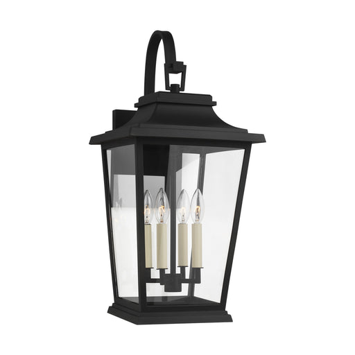 Visual Comfort Studio - OL15403TXB - Four Light Lantern - Warren - Textured Black