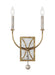 Generation Lighting. - WB1920ADB - Two Light Wall Sconce - Marielle - Antique Gild