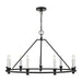 Visual Comfort Studio - CC1179AI - Nine Light Chandelier - Keystone - Aged Iron