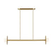 Visual Comfort Studio - KC1012BBS - Two Light Linear Chandelier - Nodes - Burnished Brass