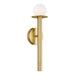Visual Comfort Studio - KW1001BBS - One Light Wall Sconce - Nodes - Burnished Brass