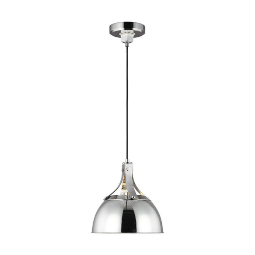 Visual Comfort Studio - TP1051PN - One Light Pendant - Logan - Polished Nickel