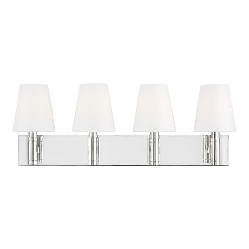 Visual Comfort Studio - TV1044PN - Four Light Vanity - Beckham Classic - Polished Nickel