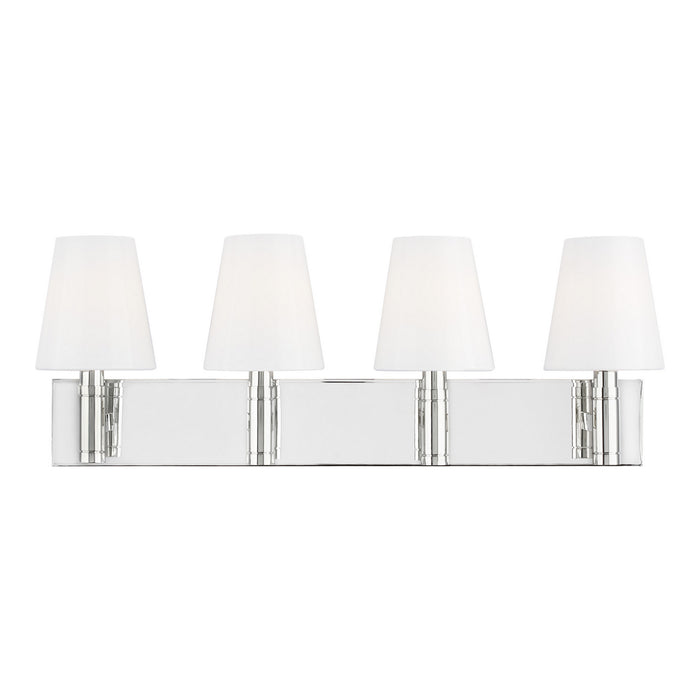 Visual Comfort Studio - TV1044PN - Four Light Vanity - Beckham Classic - Polished Nickel
