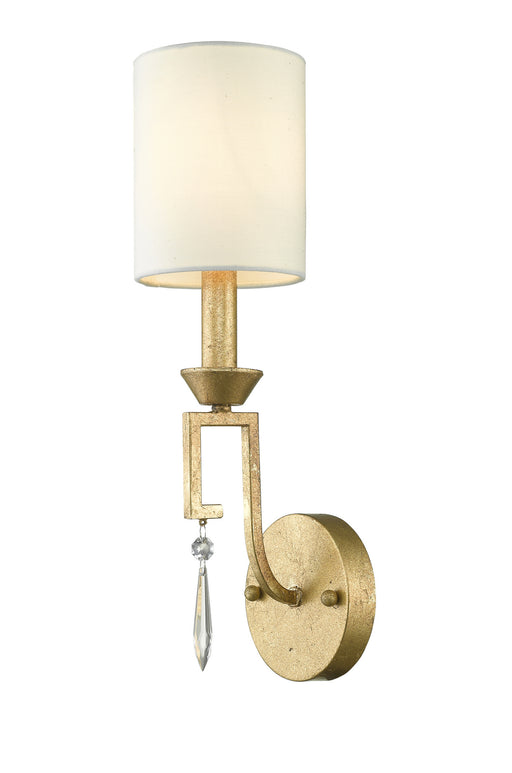 Lucas + McKearn - GN/LEMURIA1 - One Light Wall Sconce - Lemuria - Antique Gold