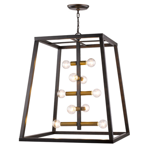 Acclaim Lighting - IN11382ORB - Ten Light Foyer Pendant - Tiberton - Oil Rubbed Bronze