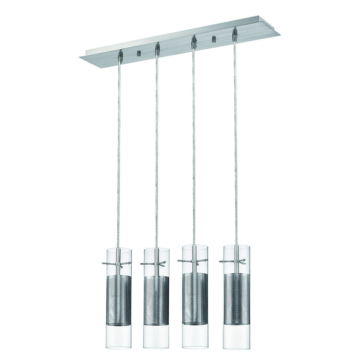 Acclaim Lighting - TP4389 - Four Light Pendant - Scope - Brushed Nickel