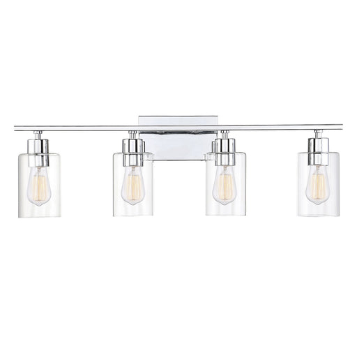 Savoy House - 8-2149-4-11 - Four Light Bath Bar - Lambert - Polished Chrome