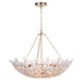 Regina Andrew - 16-1177 - 12 Light Chandelier - Charlotte - Natural Brass