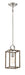 Minka-Lavery - 4010-280 - One Light Pendant - Country Estates - Sun Faded Wood W/Brushed Nicke