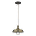 Acclaim Lighting - 1736ATB - One Light Pendant - Burry - Antique Brass