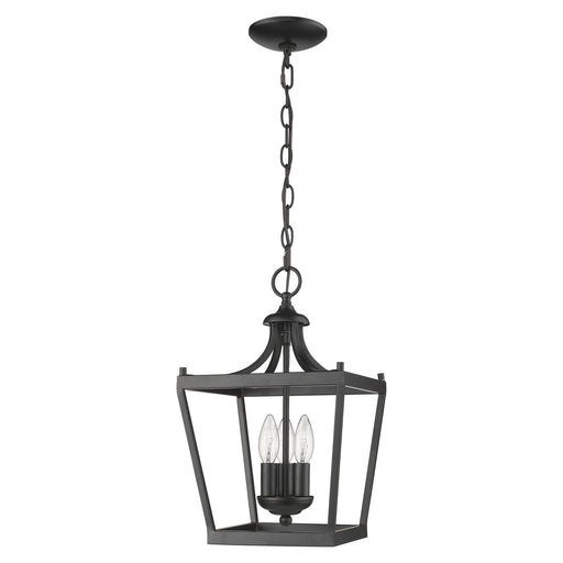 Acclaim Lighting - IN11132BK - Three Light Pendant - Kennedy - Matte Black