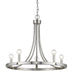 Acclaim Lighting - IN11150SN - Five Light Chandelier - Sawyer - Satin Nickel