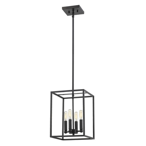 Acclaim Lighting - IN21001BK - Four Light Pendant - Cobar - Matte Black