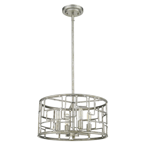 Acclaim Lighting - IN21131AS - Four Light Pendant - Amoret - Antique Silver