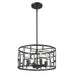 Acclaim Lighting - IN21131BK - Four Light Pendant - Amoret - Matte Black