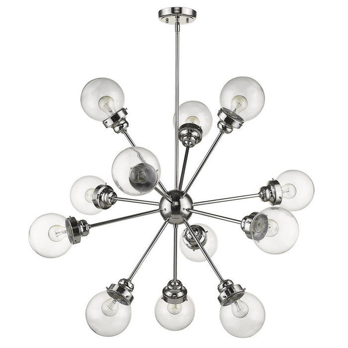 Acclaim Lighting - IN21225PN - 12 Light Chandelier - Portsmith - Polished Nickel