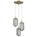 Acclaim Lighting - IN31501AB - Three Light Chandelier - Reece - Aged Brass