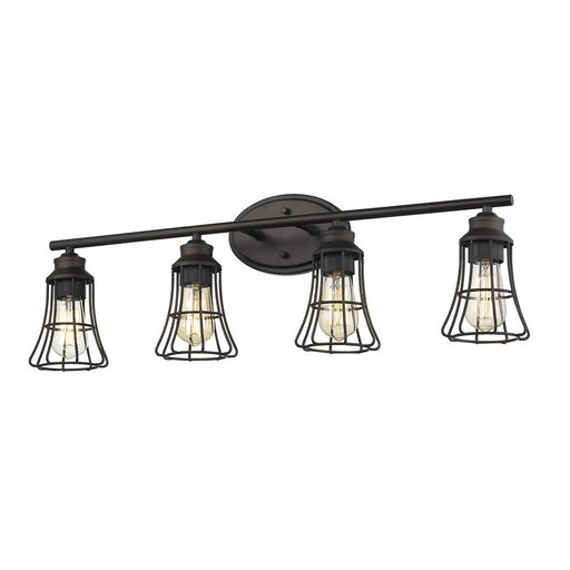 Acclaim Lighting - IN41283ORB - Four Light Vanity - Piers - Oil-Rubbed Bronze