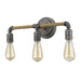 Acclaim Lighting - IN41328AGY - Three Light Vanity - Grayson - Antique Gray